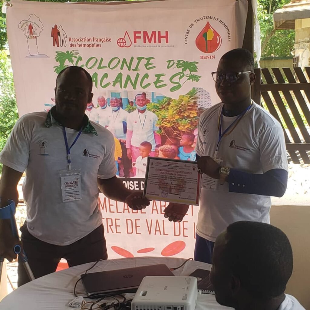 Association Béninoise des Hémophiles | ABH | Traitement Pour Tous ! - Colonie de Vacances de l’ABH à Ouidah – 1ʳᵉ édition (2024) Association Béninoise des Hémophiles | ABH | Traitement Pour Tous ! - Colonie de Vacances de l’ABH à Ouidah – 1ʳᵉ édition (2024)