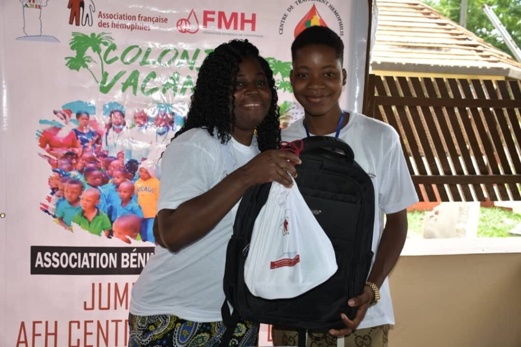 Association Béninoise des Hémophiles | ABH | Traitement Pour Tous ! - Colonie de Vacances de l’ABH à Ouidah – 1ʳᵉ édition (2024) Association Béninoise des Hémophiles | ABH | Traitement Pour Tous ! - Colonie de Vacances de l’ABH à Ouidah – 1ʳᵉ édition (2024)