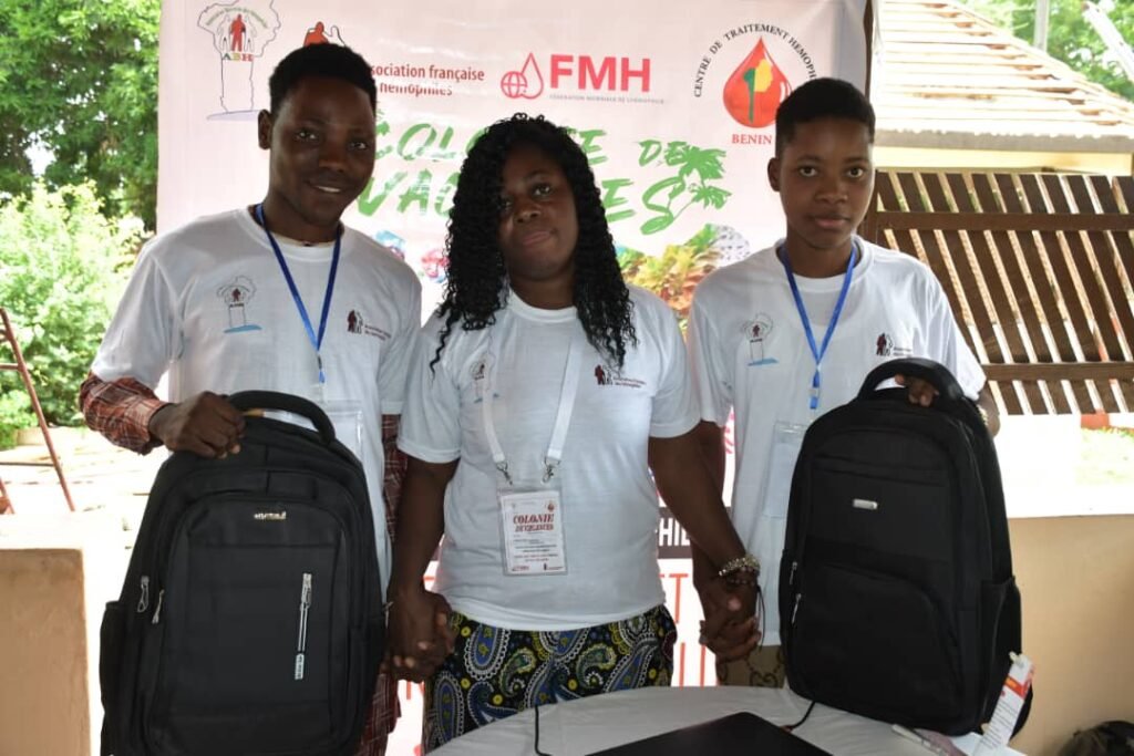 Association Béninoise des Hémophiles | ABH | Traitement Pour Tous ! - Colonie de Vacances de l’ABH à Ouidah – 1ʳᵉ édition (2024) Association Béninoise des Hémophiles | ABH | Traitement Pour Tous ! - Colonie de Vacances de l’ABH à Ouidah – 1ʳᵉ édition (2024)