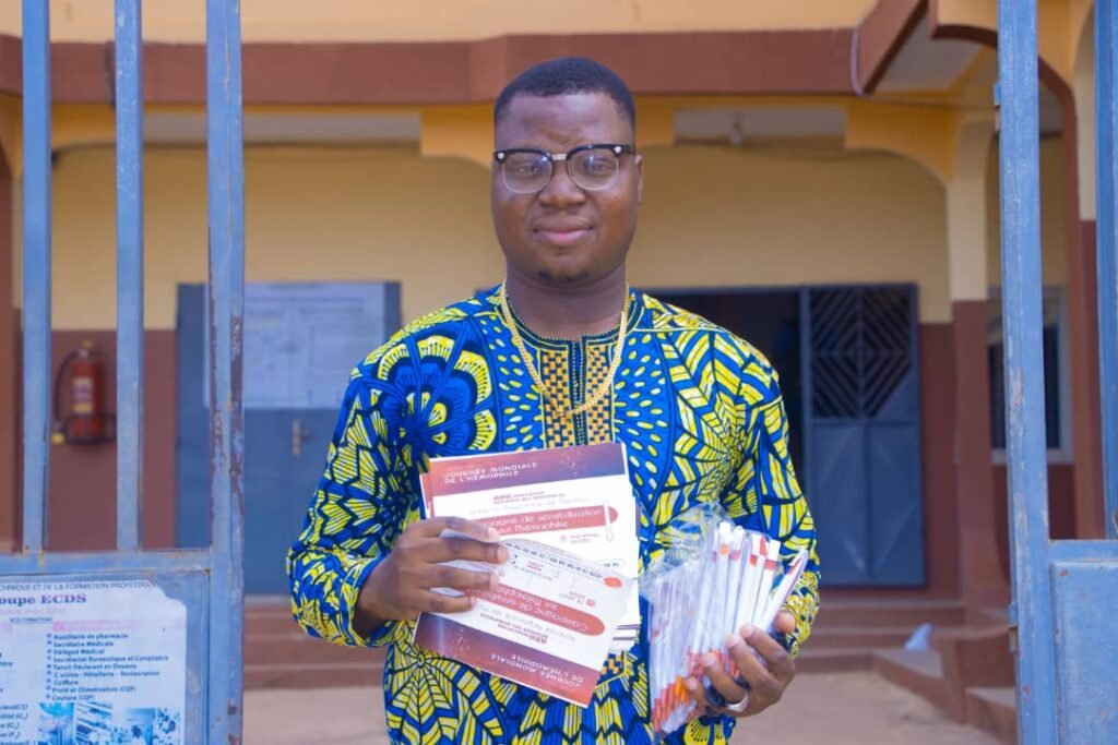 Association Béninoise des Hémophiles | ABH | Traitement Pour Tous ! - Journée Mondiale De L’hémophile - 2025 Association Béninoise des Hémophiles | ABH | Traitement Pour Tous ! - Journée Mondiale De L’hémophile - 2025