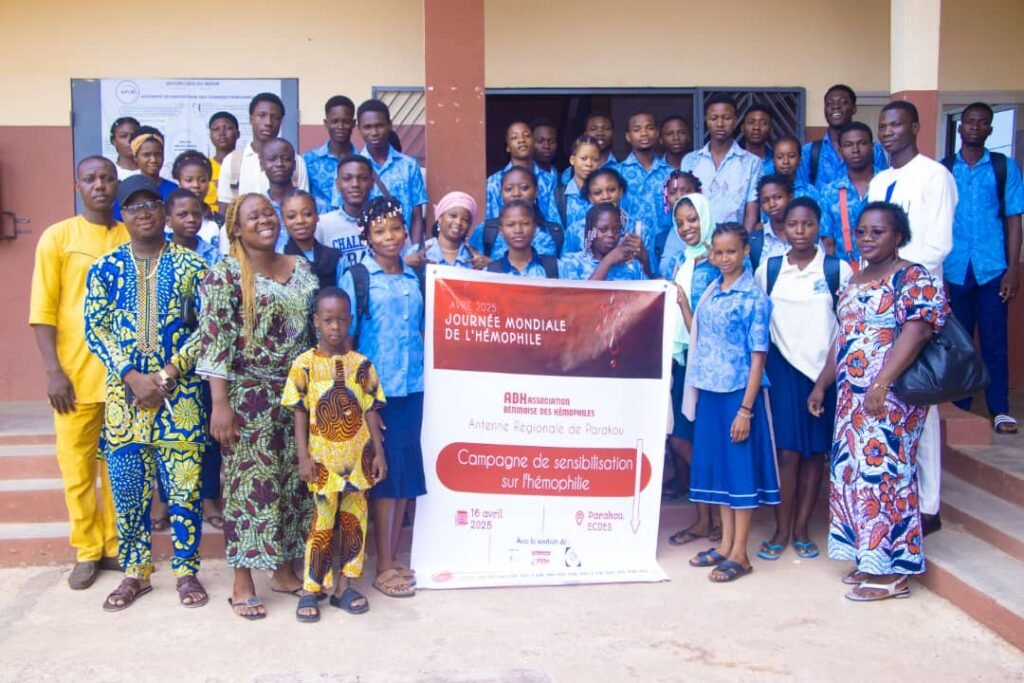 Association Béninoise des Hémophiles | ABH | Traitement Pour Tous ! - Journée Mondiale De L’hémophile - 2025 Association Béninoise des Hémophiles | ABH | Traitement Pour Tous ! - Journée Mondiale De L’hémophile - 2025