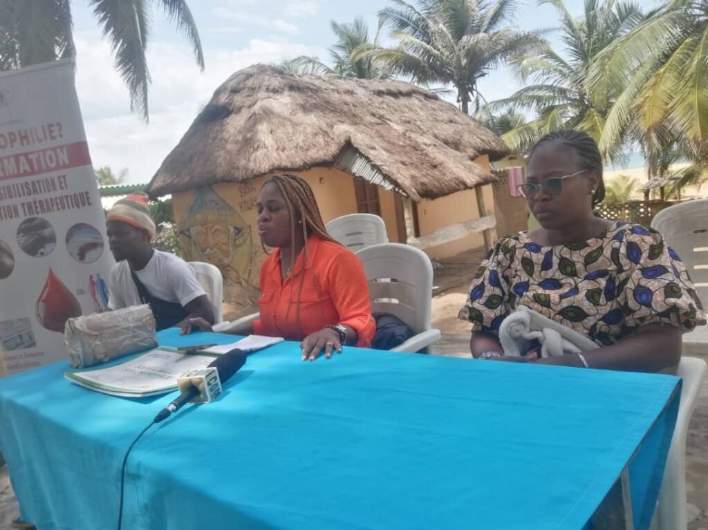 Association Béninoise des Hémophiles | ABH | Traitement Pour Tous ! - Activité de sensibilisation sur l’hémophilie à Grand-Popo Association Béninoise des Hémophiles | ABH | Traitement Pour Tous ! - Activité de sensibilisation sur l’hémophilie à Grand-Popo