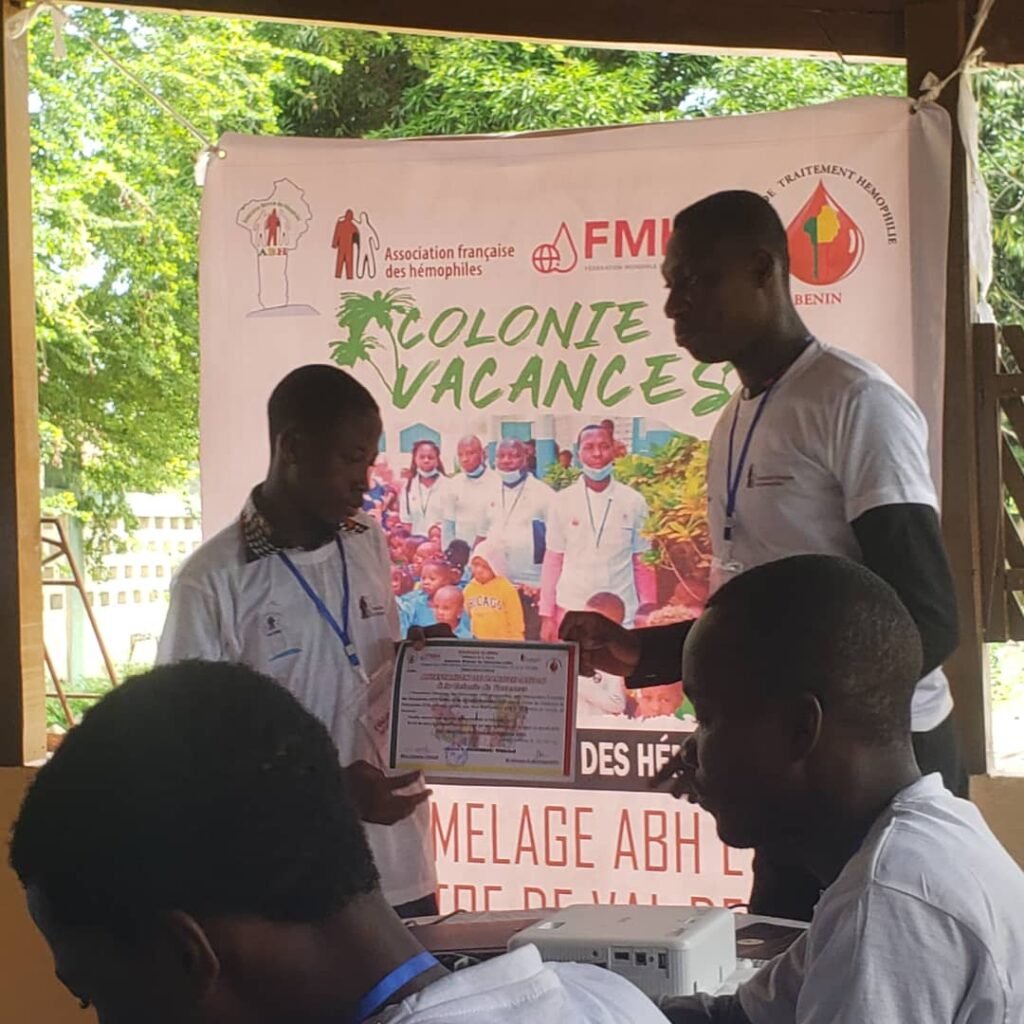 Association Béninoise des Hémophiles | ABH | Traitement Pour Tous ! - Colonie de Vacances de l’ABH à Ouidah – 1ʳᵉ édition (2024) Association Béninoise des Hémophiles | ABH | Traitement Pour Tous ! - Colonie de Vacances de l’ABH à Ouidah – 1ʳᵉ édition (2024)