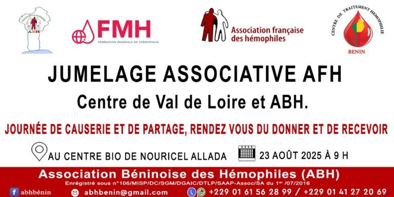 Journée de partage et de causerie sur l’hémophilie