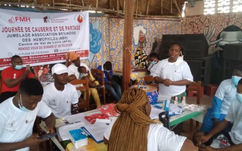 Association Béninoise des Hémophiles | ABH | Traitement Pour Tous ! - Jumelage ABH – AFH : Journée de partage et de causerie – 1ʳᵉ Édition Association Béninoise des Hémophiles | ABH | Traitement Pour Tous ! - Jumelage ABH – AFH : Journée de partage et de causerie – 1ʳᵉ Édition