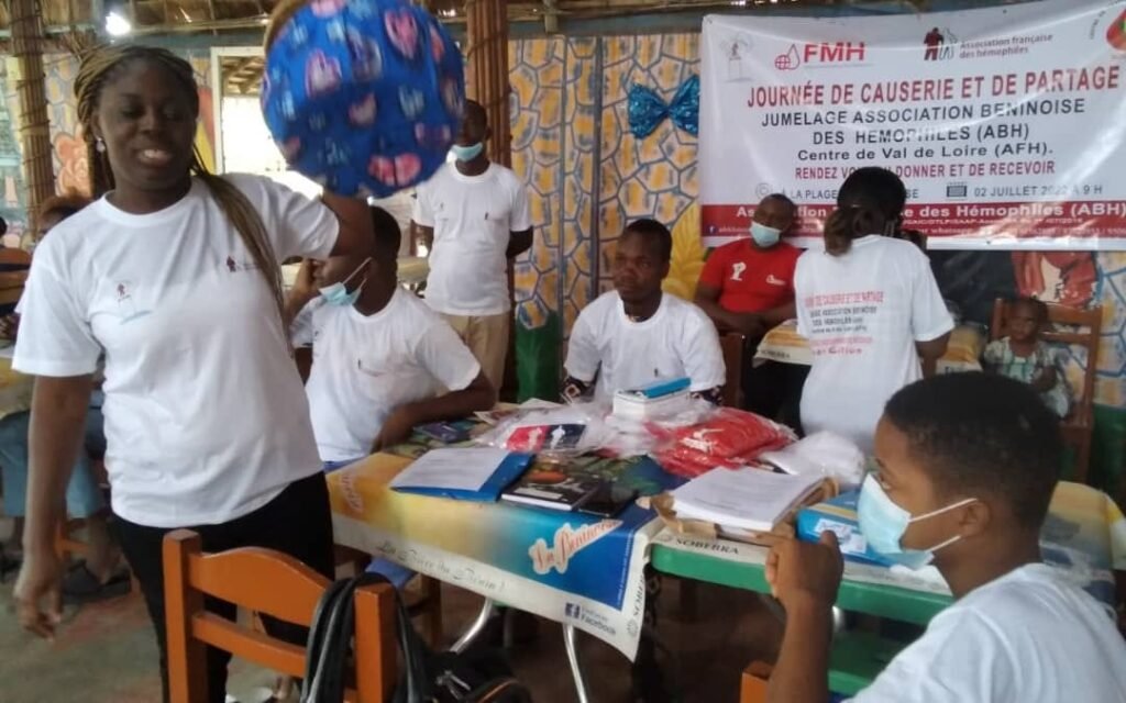 Association Béninoise des Hémophiles | ABH | Traitement Pour Tous ! - Jumelage ABH – AFH : Journée de partage et de causerie – 1ʳᵉ Édition Association Béninoise des Hémophiles | ABH | Traitement Pour Tous ! - Jumelage ABH – AFH : Journée de partage et de causerie – 1ʳᵉ Édition