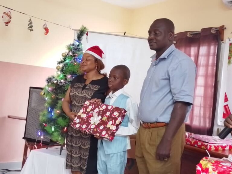 Partage de la célébration de Noël avec les personnes hémophiles au Bénin